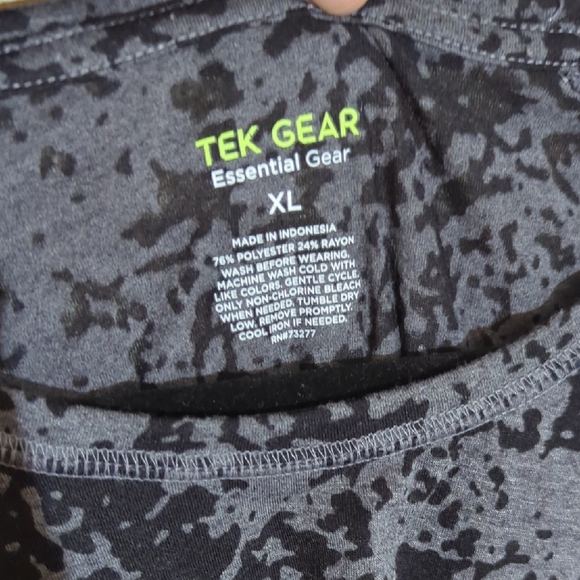 Tek Gear Blue Boxy Relaxed Short Sleeve Tee - Picture 3 of 6